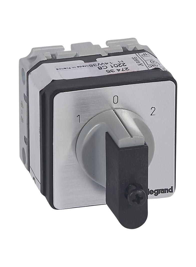 Przełącznik Krzywkowy 0-1-2 Pr17 20A 1P 027435 LEGRAND