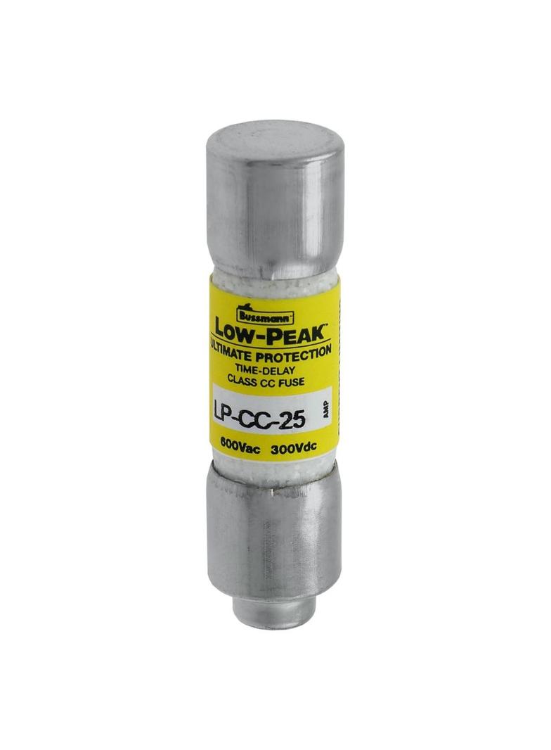 LOW PEAK CC TIME DELAY 25A 600 VAC/300VDC zwłoczna klasa CC LP-CC-25 EATON