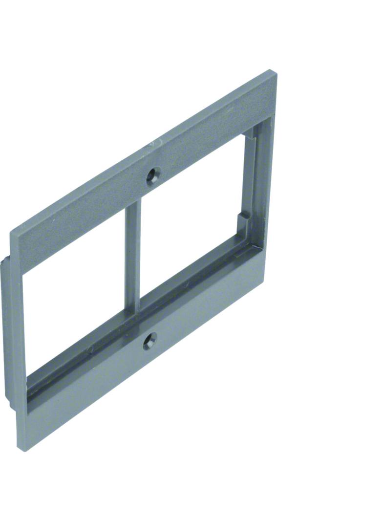 tehalit.VE-EE Płytka czołowa 2*50 do GBZ stal szary PA GBZWR27011 HAGER