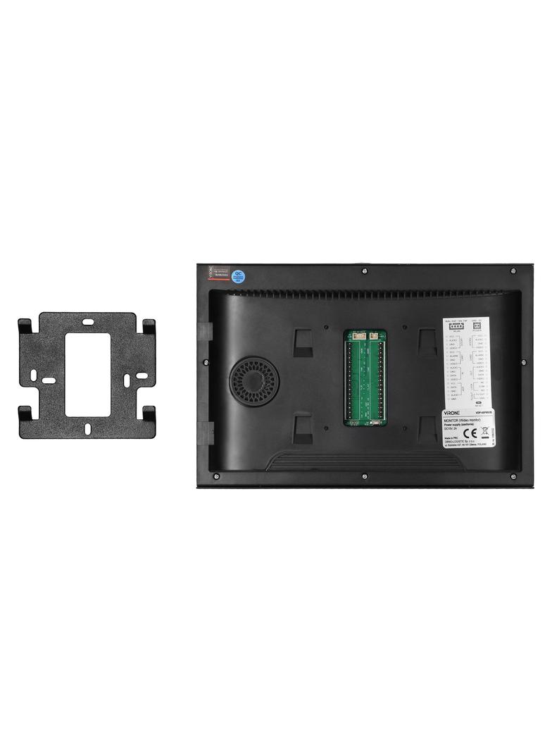 Zestaw wideodomofonowy, bezsłuchawkowy, monitor 10'' LCD, menu OSD, WI-FI + APP na telefon, z gniazde VDP-66/B ORNO