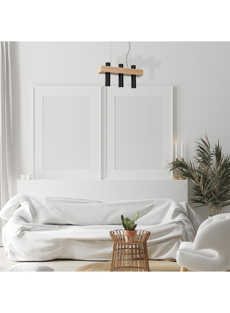 lampa wisząca West Black 3xGU10 MLP5510 Milagro