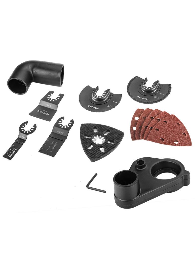 Urządzenie wielofunkcyjne 250W, ilość oscylacji 15000-21000 min?1, walizka