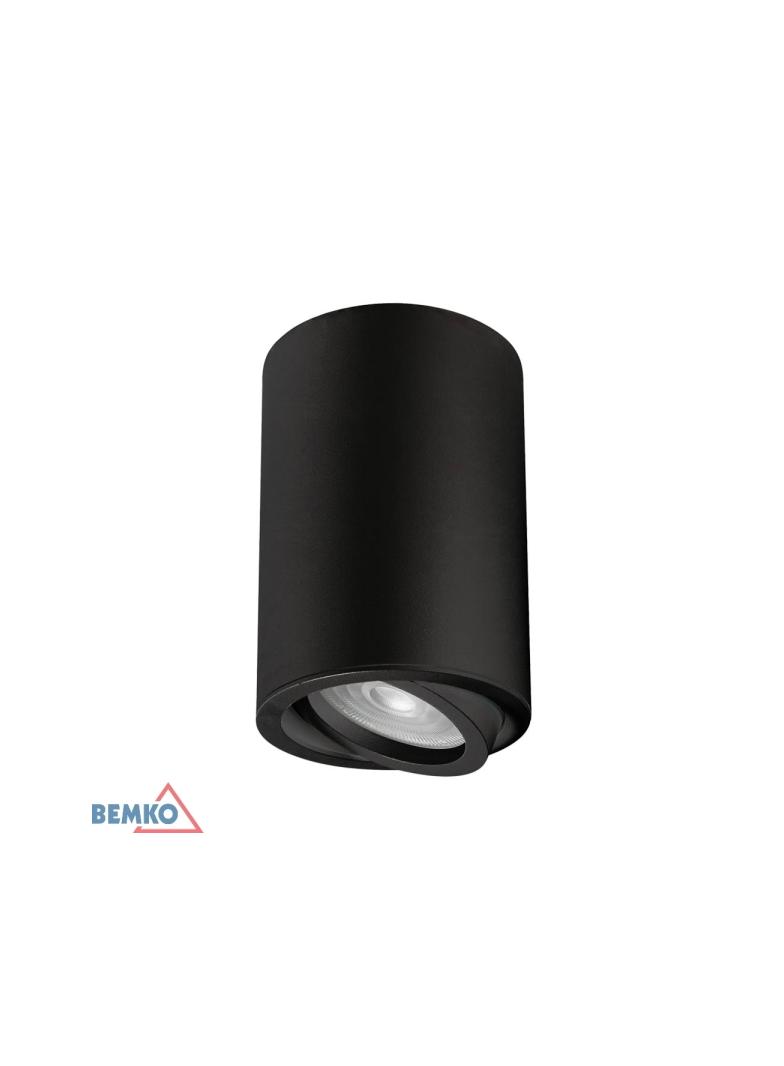 OPRAWA DOWNLIGHT ULTER REGULOWANA fi70 GU10 MAX. 1x50W CZARNA