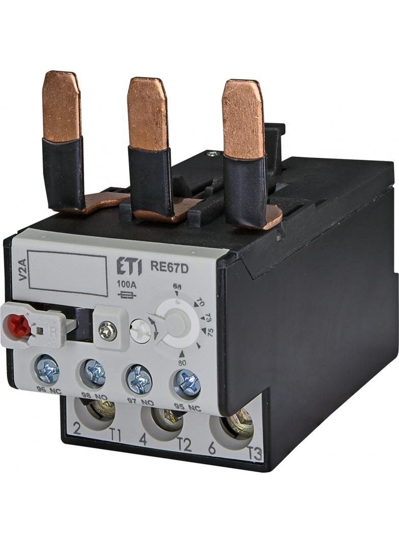Przekaźnik termiczny RE67.2D-80 63-80A 004644420 ETI