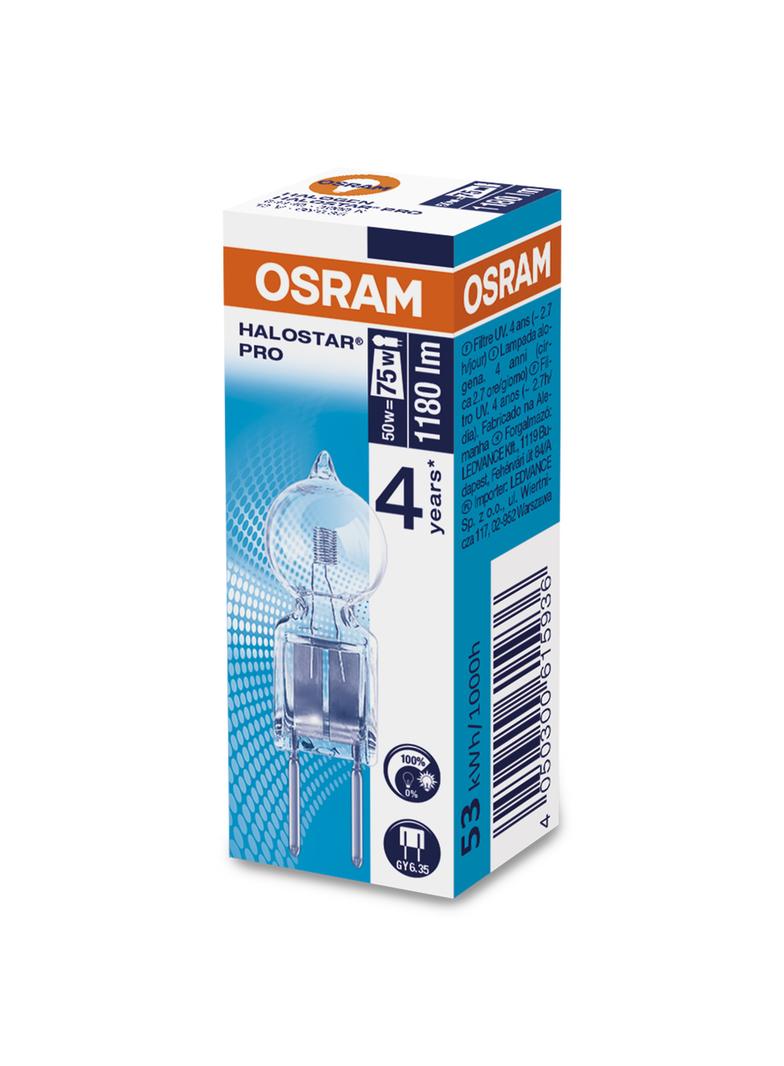Żarówka halogenowa 50W 12V GY6,35