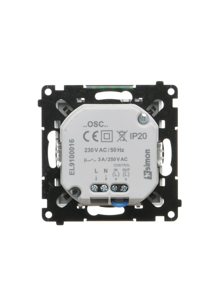 Simon 55 Oprawa oświetleniowa LED 230V z czujnikiem ruchu (1,2 W) Barwa neutralna 4200K Aluminium mat TOSC4K.01/143 KONTAKT