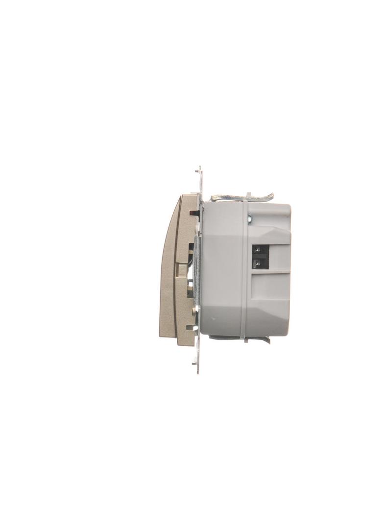 Simon 54 Oprawa oświetleniowa LED 230 V AC 1.1 W białe zimne 5900 K złoty mat DOSA.01/44 KONTAKT