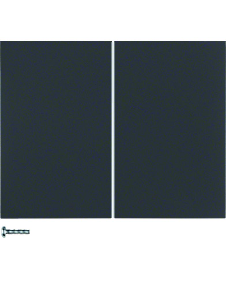 BERKER K.1 KNX RF quicklink Przycisk podwójny antracyt 85146175 HAGER