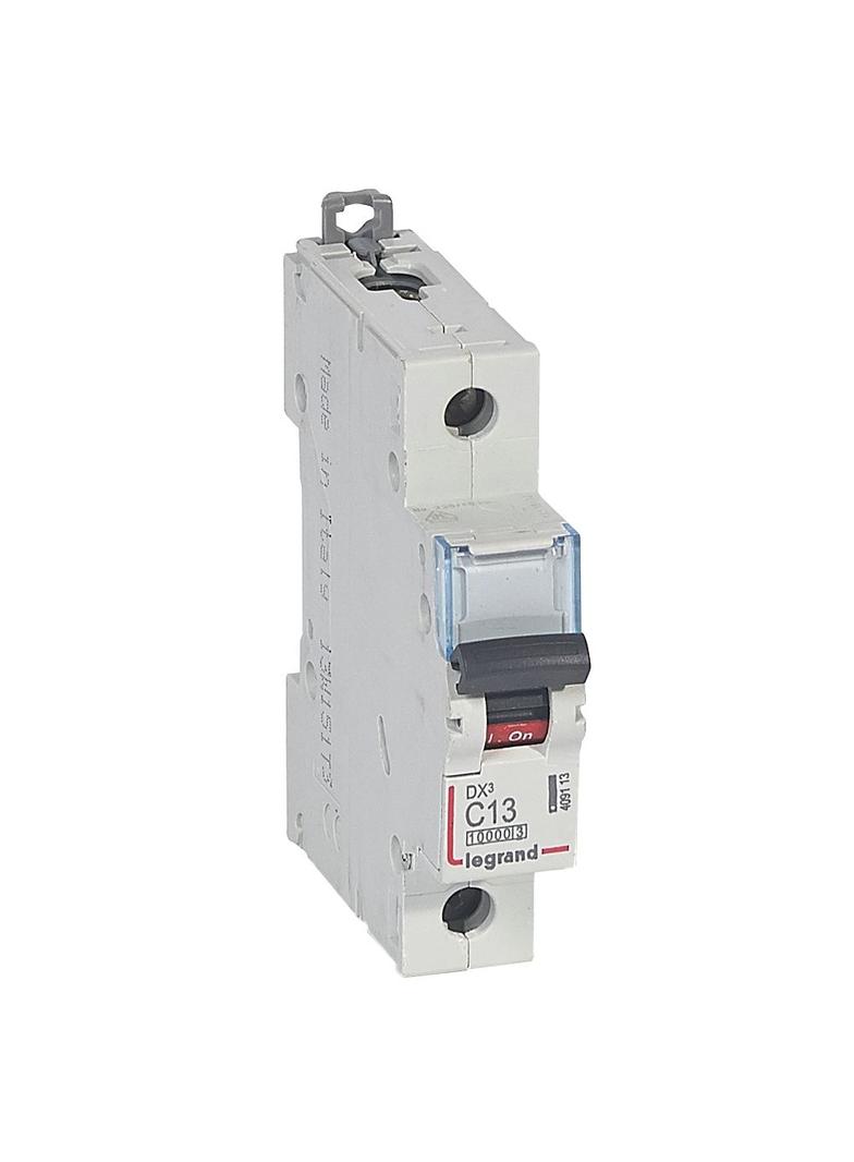 WYŁĄCZNIK NADPRĄDOWY S 311 1P C 13A 10000A SERII DX3, Legrand