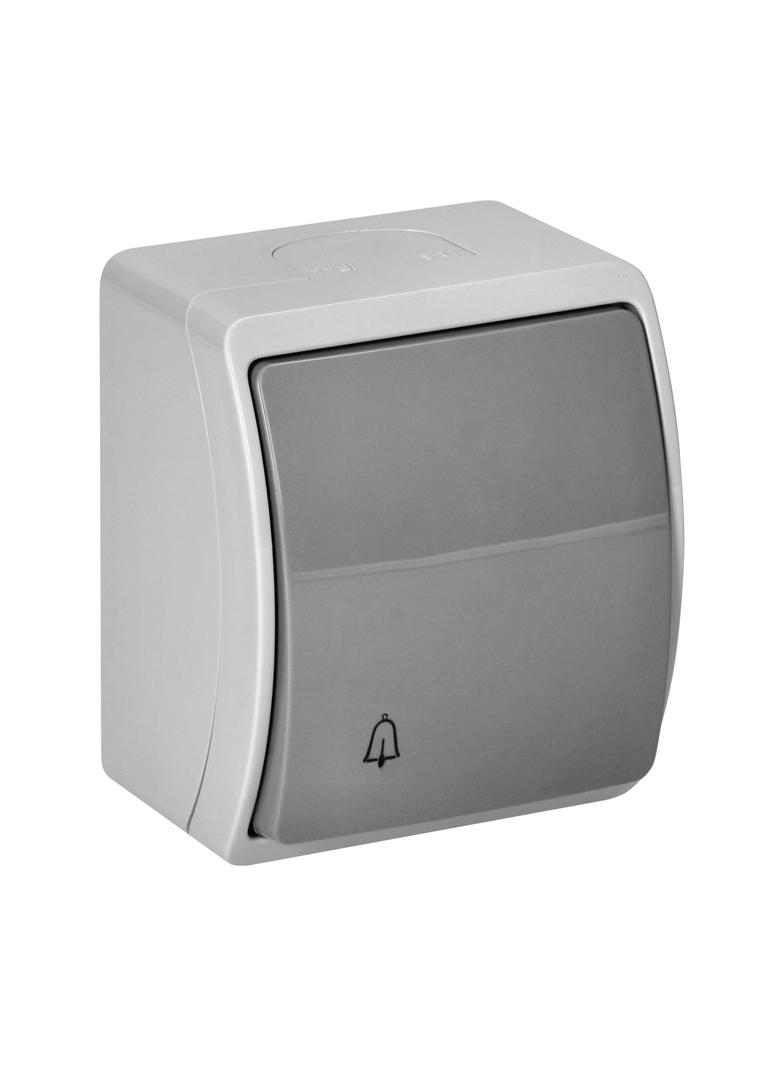 Przycisk dzwonek n/t AQUATIC IP44 szary-grafit OR-OE-7104/GR ORNO