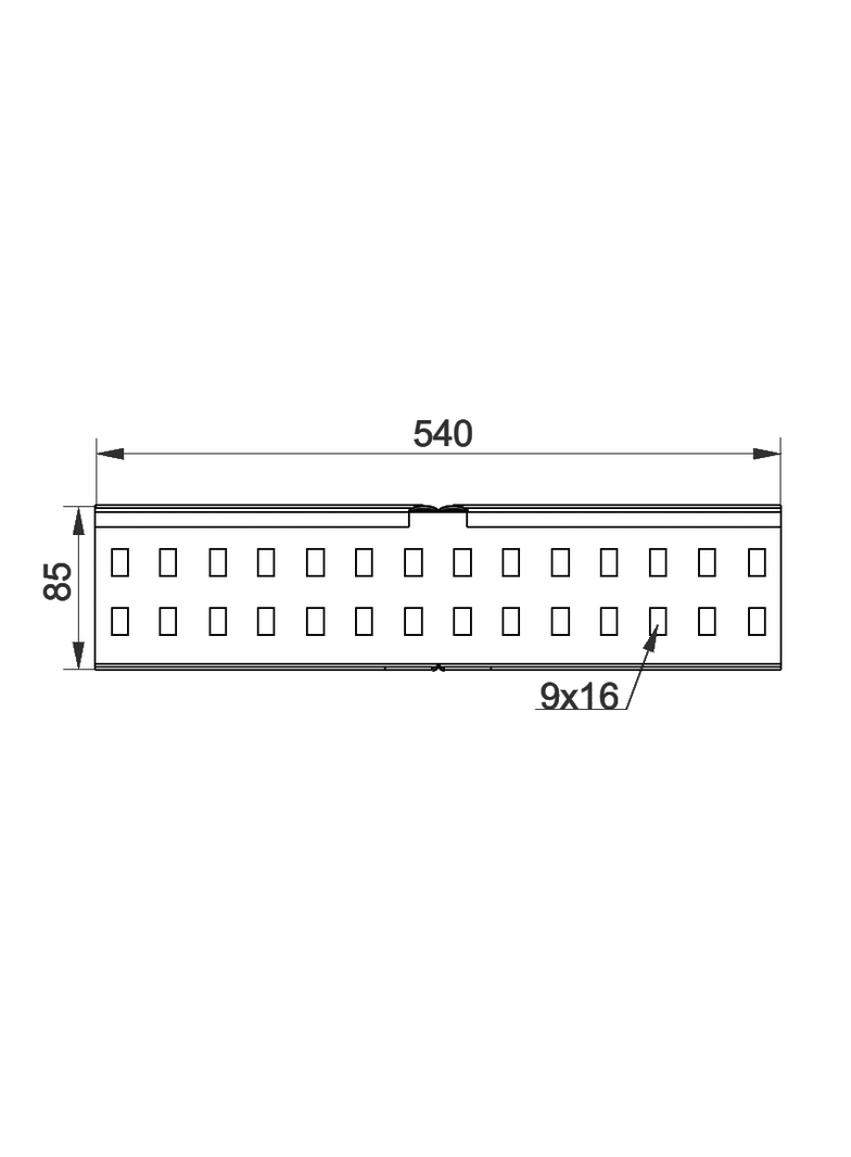 LKDCH80 N Łącznik kątowy drabin 2,0 mm