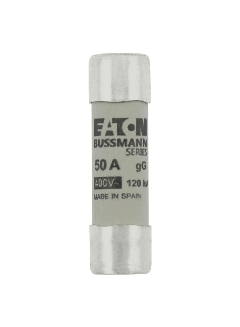 CYLINDRICAL FUSE 14 x 51 50A GG 400V AC Wkładka cylindryczna 14 x 51mm 50A GG 400V AC C14G50 EATON