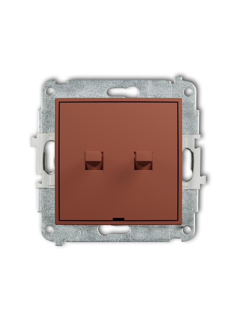 MINI Mechanizm łącznika świecznikowego w stylu amerykańskim terakota