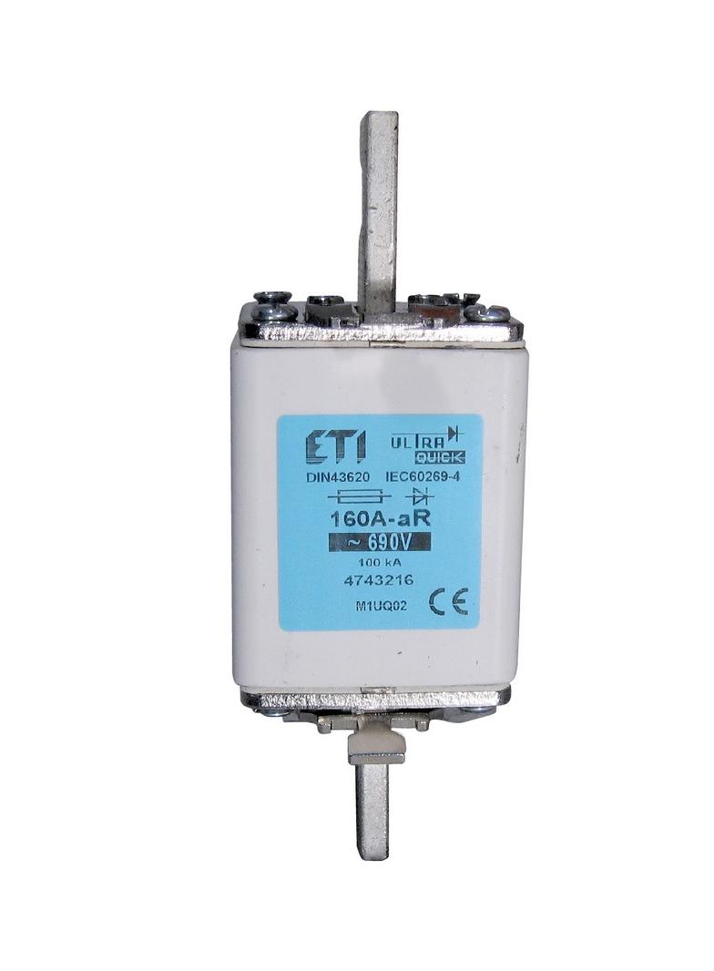 Wkładka topikowa ultraszybka M1UQ02/160A 690V 004743216 ETI