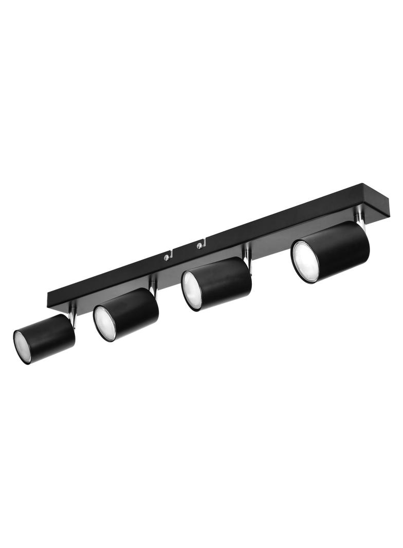DOA SP 4 oprawa ścienno-sufitowa GU10 max. 4x50W IP20 czarna AD-OP-6248BGU10 ORNO