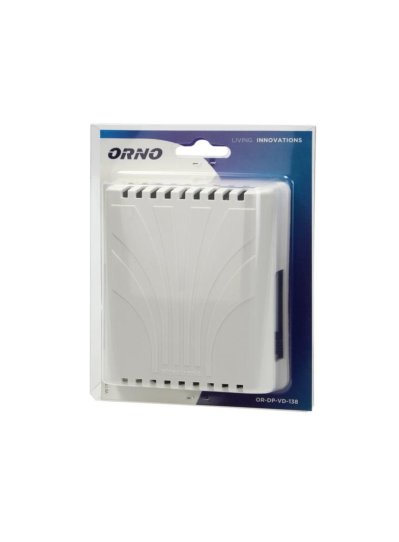 Dzwonek Gong Biton Plus 8V biały OR-DP-VD-138/W/8V ORNO