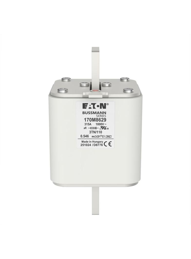 315A 1000V 3TN/110 aR INDICATOR FUSE Wkładka szybka 315A AC 1000V DIN 3 74x90x139 mm aR, 170M8629 EA