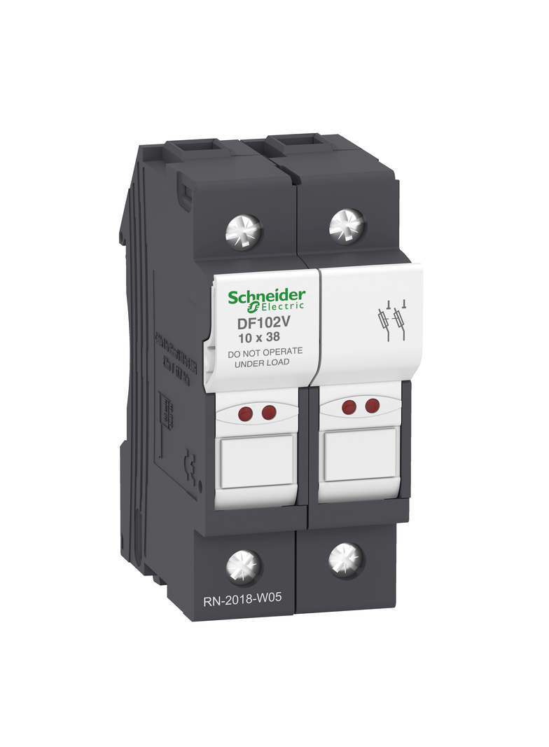 Podstawa bezpiecznikowa 10x38mm 32A 2P DF102V Schneider