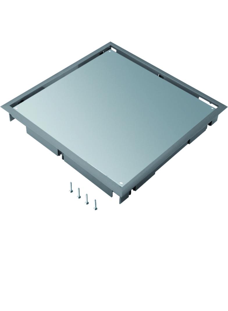 tehalit.VE-EE Pokrywa pełna płytki montaż Q08 294X294 5mm stal szary PA BDQ08057011 HAGER