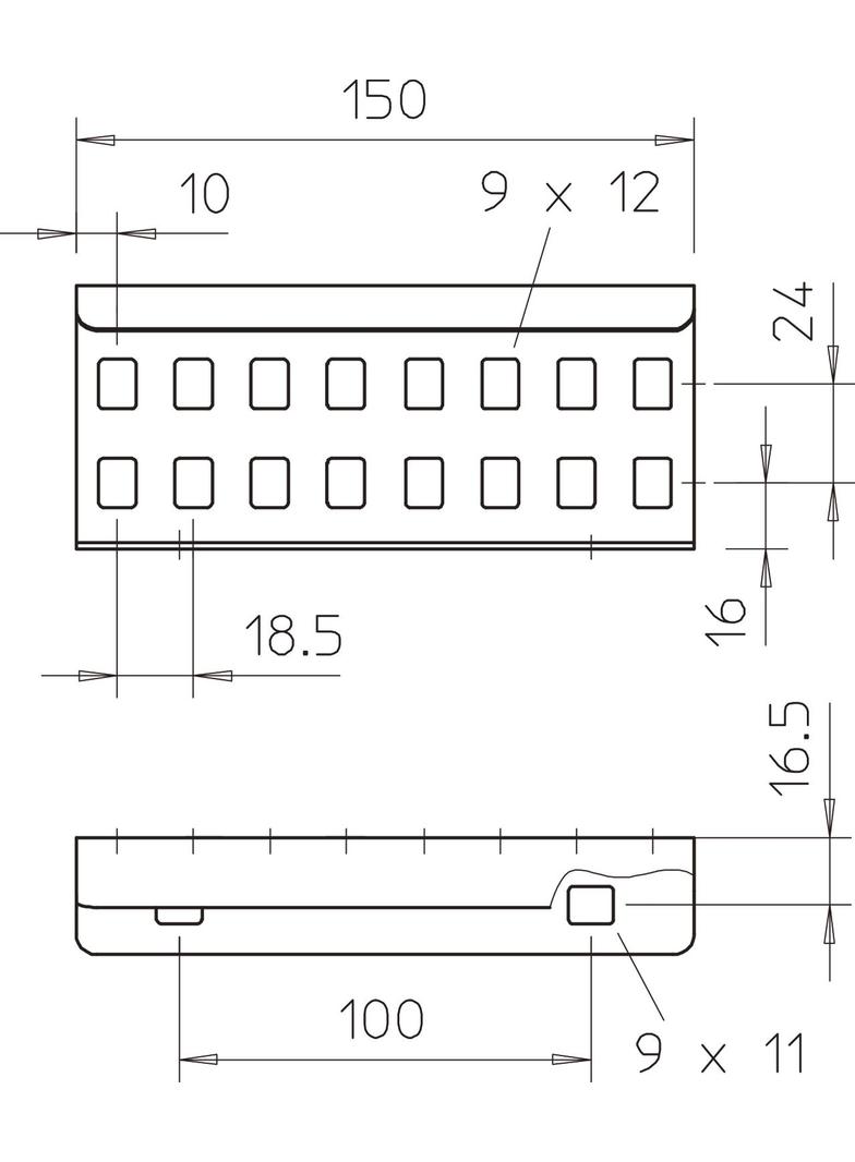 LVG 60, ŁĄCZNIK WZDŁ.60MM VA