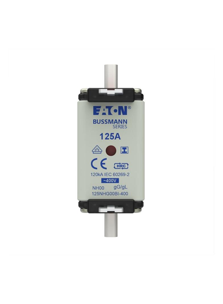 125NHG00BI-400 Wkładka NH 125A 400V GG/GL Rozmiar 00 125NHG00BI-400 EATON