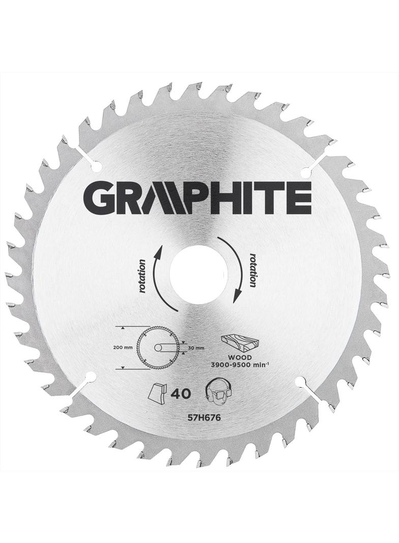 Tarcza do pilarki, widiowa, 200 x 30 mm, 40 zębów