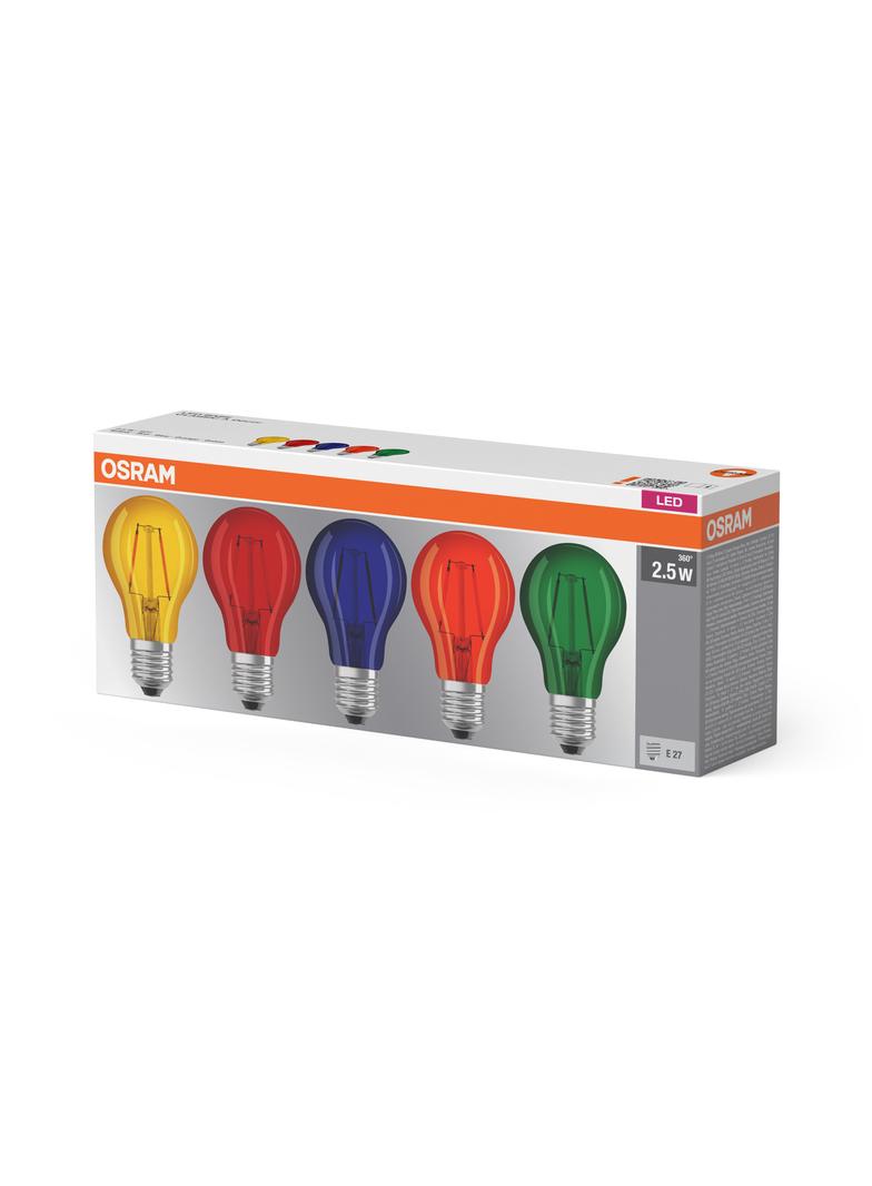 Lampa LED STAR CL A Color Box 15 non-dim 2,5W E27