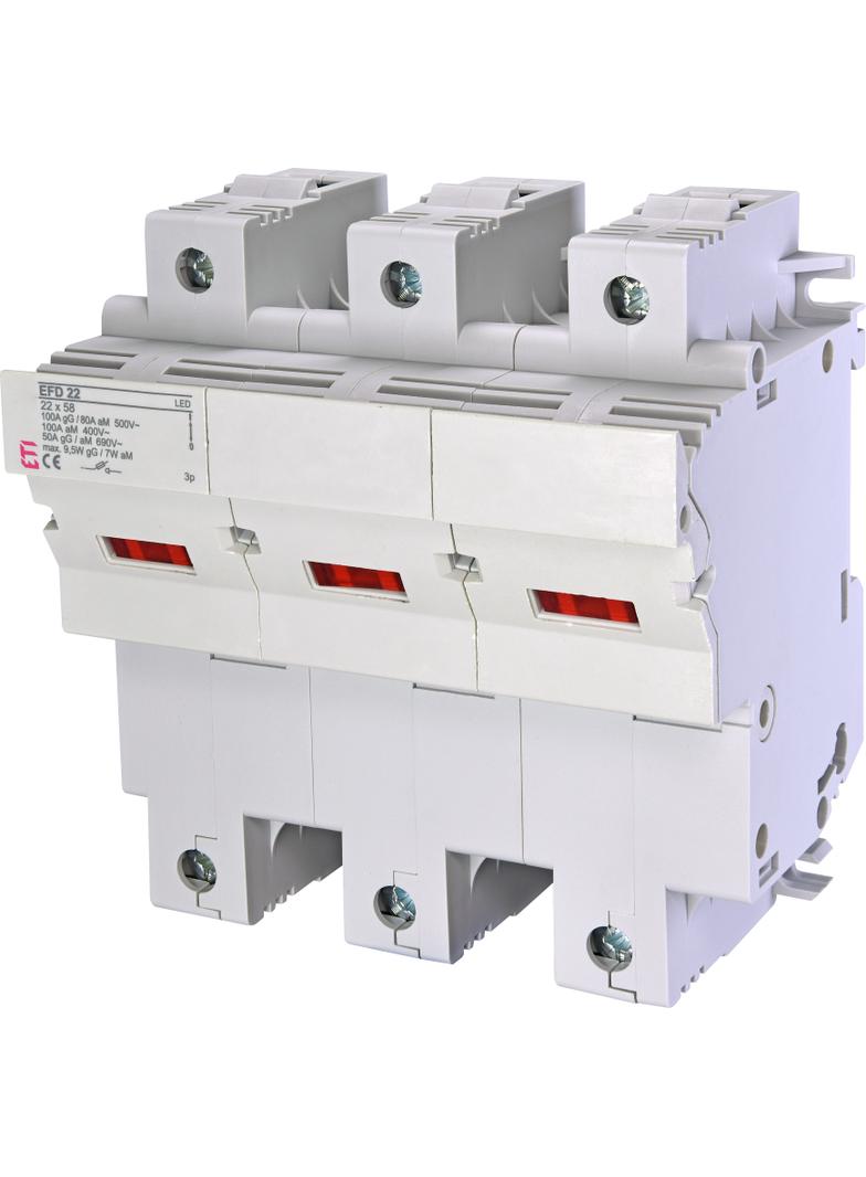 Rozłącznik bezpiecznikowy EFD 22 3P LED 002570014 ETI