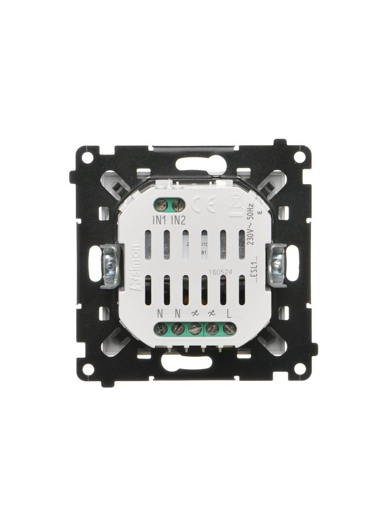 Simon 55 Ściemniacz do LED ściemnialnych klawiszowy Biały mat