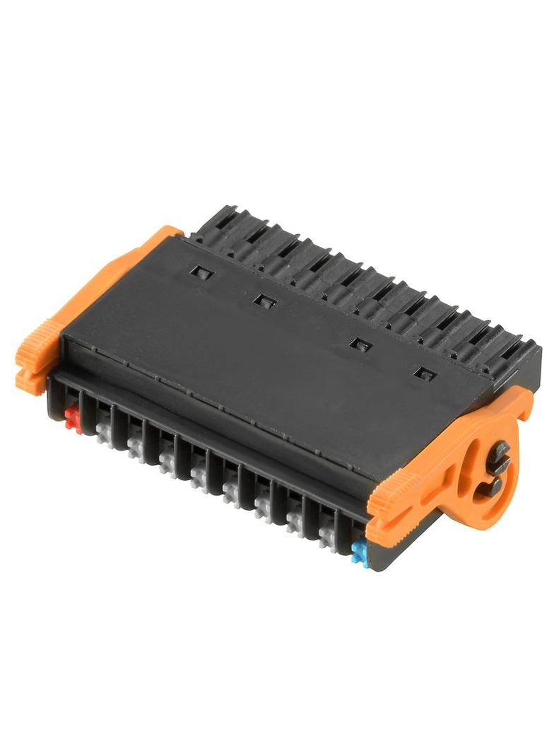 BL-I/O 3.50/10/180LR SN BK BX Wtyk PCB (złącze wiązki), 3.50 mm, Liczba biegunów: 10, PUSH IN, Złącze sprężynowe /20szt./ 1531180000 WEIDMÜLLER