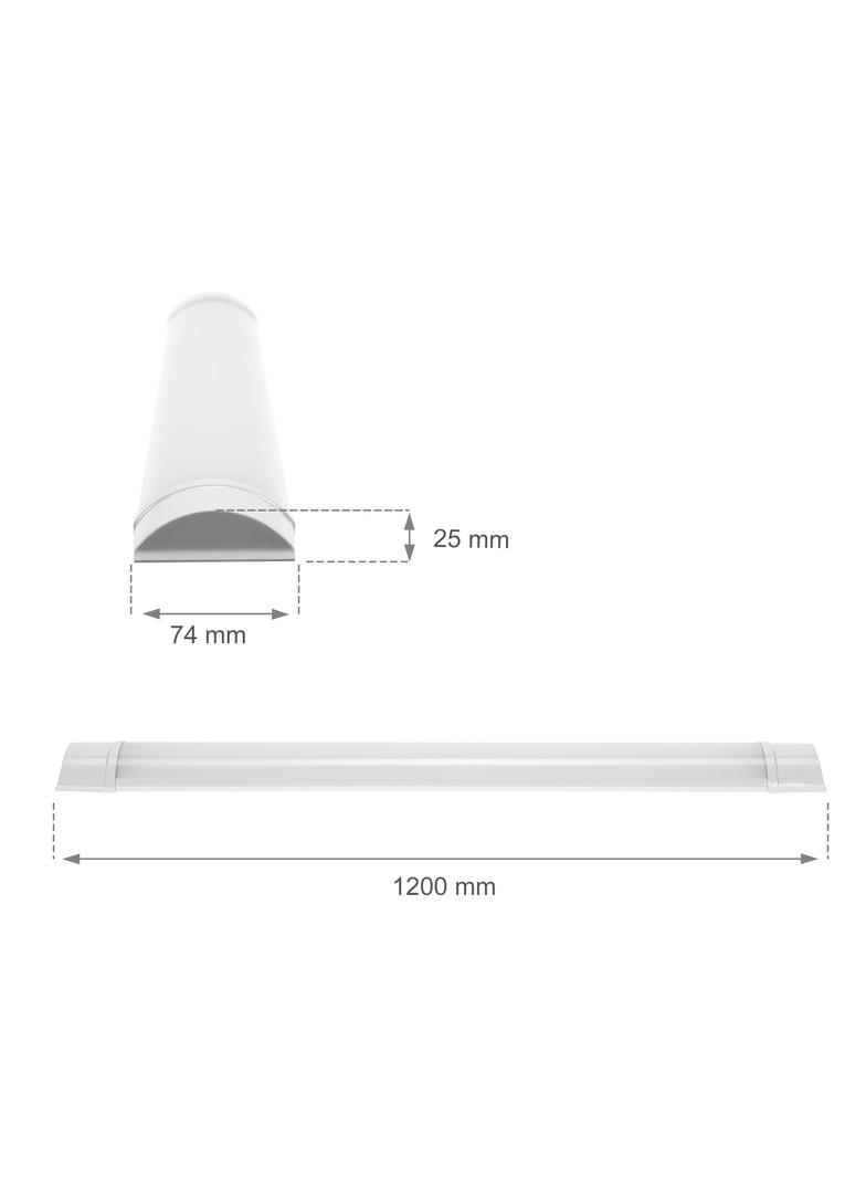 VIGA LINIOWA  1200mm 32W WW 230V 120st IP20 76x1200x26mm BIAŁY
