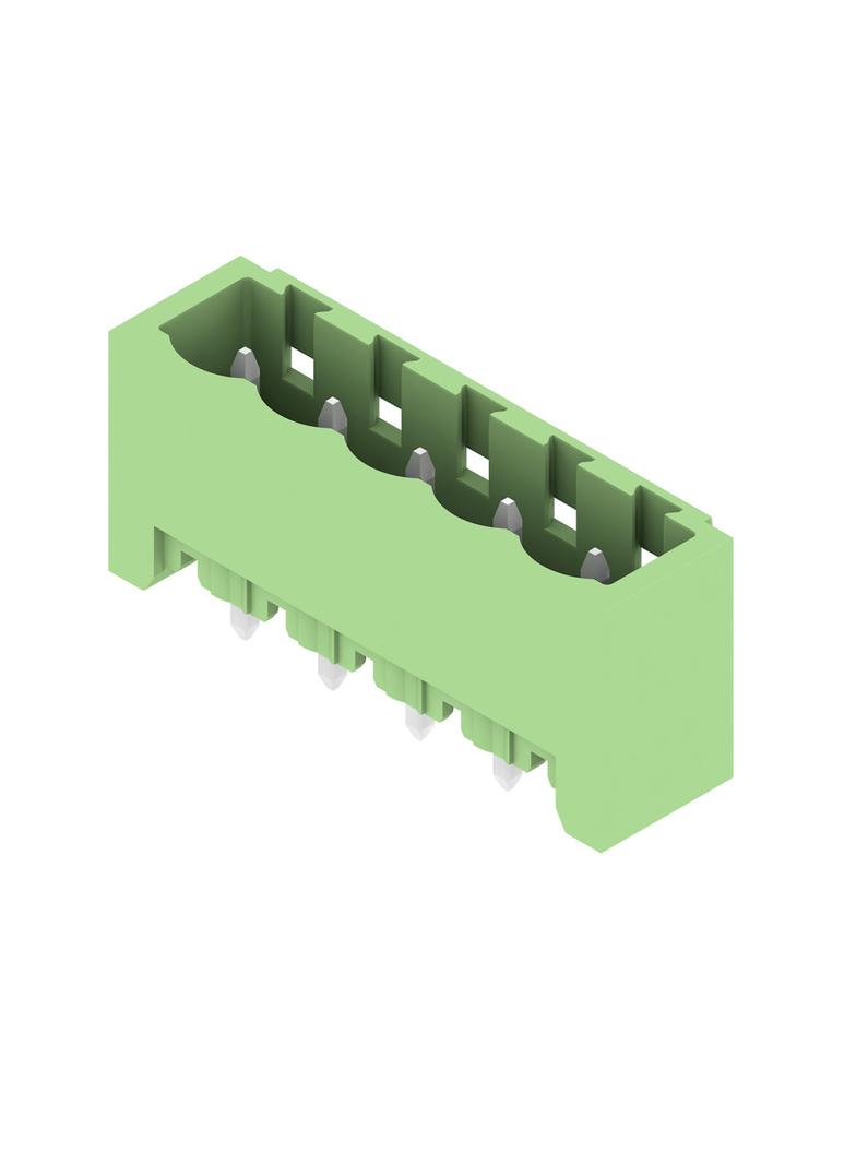 SL 5.08HC/05/180G 3.2SN GN BX Wtyki PCB (złącza płyty), 5.08 mm, Liczba biegunów: 5, kąt odejścia: 180° /50szt./ 1397380000 WEIDMÜLLER