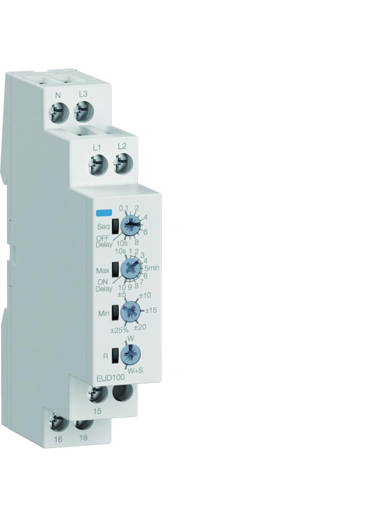 Przekaźnik kontroli napięcia 1- fazowy oraz 3- fazowy 1xNO/NC