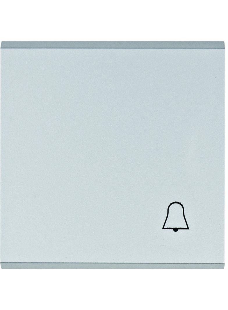 lumina Klawisz z symbolem „Dzwonek” srebrny WL6012 HAGER