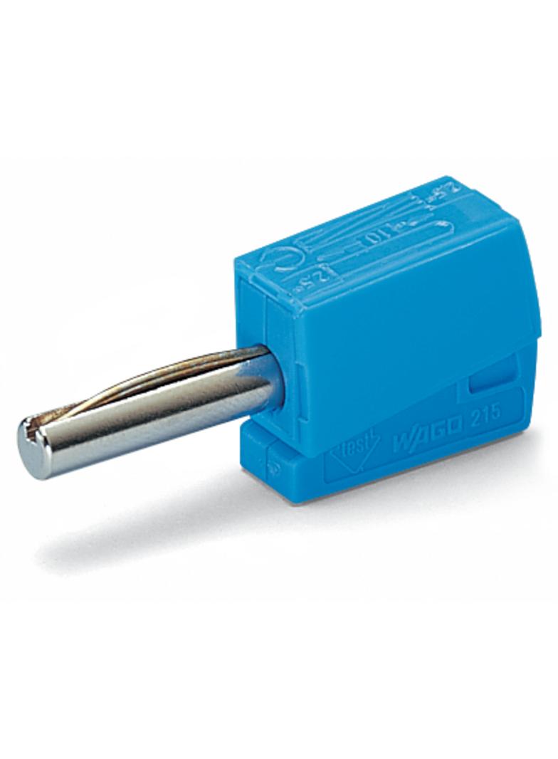 wtyk bananowy niebieski