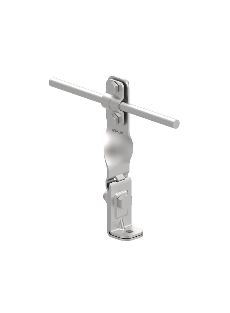 Uchw.na blachę kraw.kąt.-skręc.Z-śrub.H=14,5cm/OH/