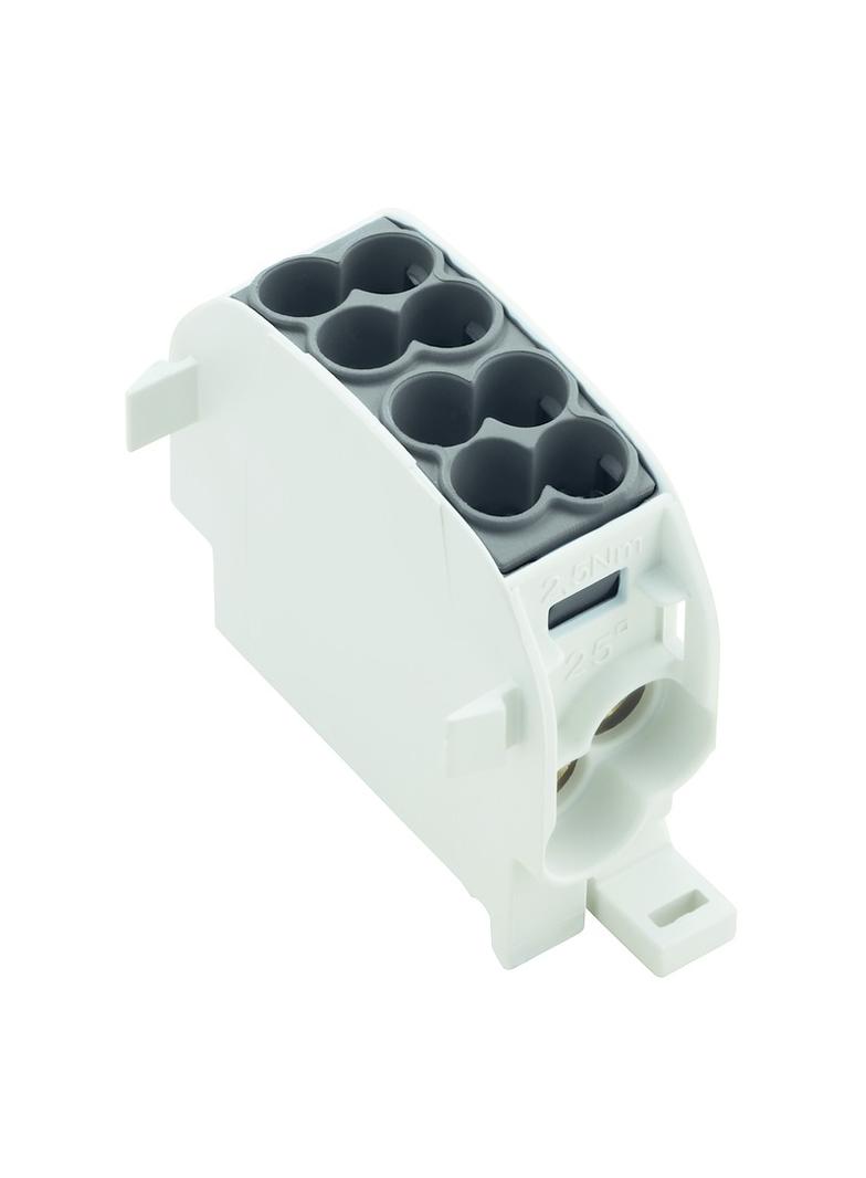 WPD 101 2X25/2X16 BK Zacisk rozdziału potencjału, złącze śrubowe, 1000, 152 A, Liczba biegunów: 1, czarny /5szt./ 1561100000 WEIDMÜLLER