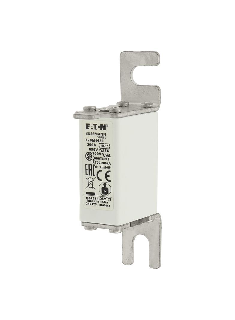 FUSE 200A 690V 000TN/80 AR UC Wkładka szybka 200A 690V 000TN/80 AR UC 170M1420 EATON