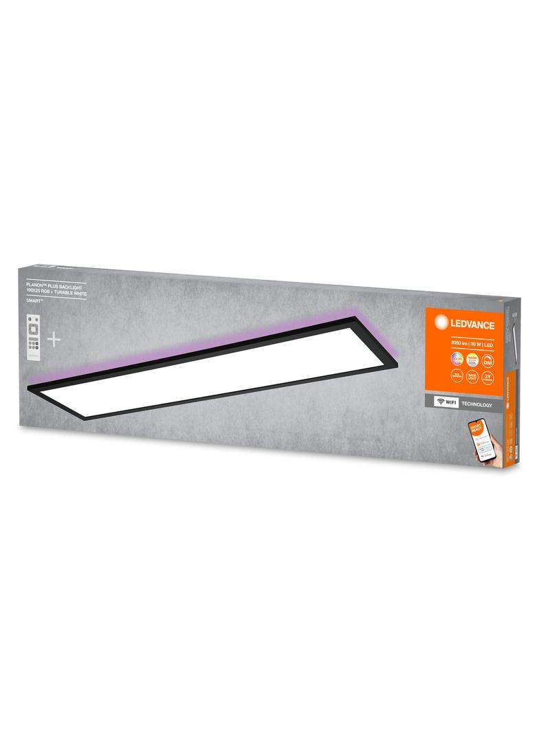 Oprawa SMART+ WIFI PLAN PLUS BL100x25 REM RGB TW BK