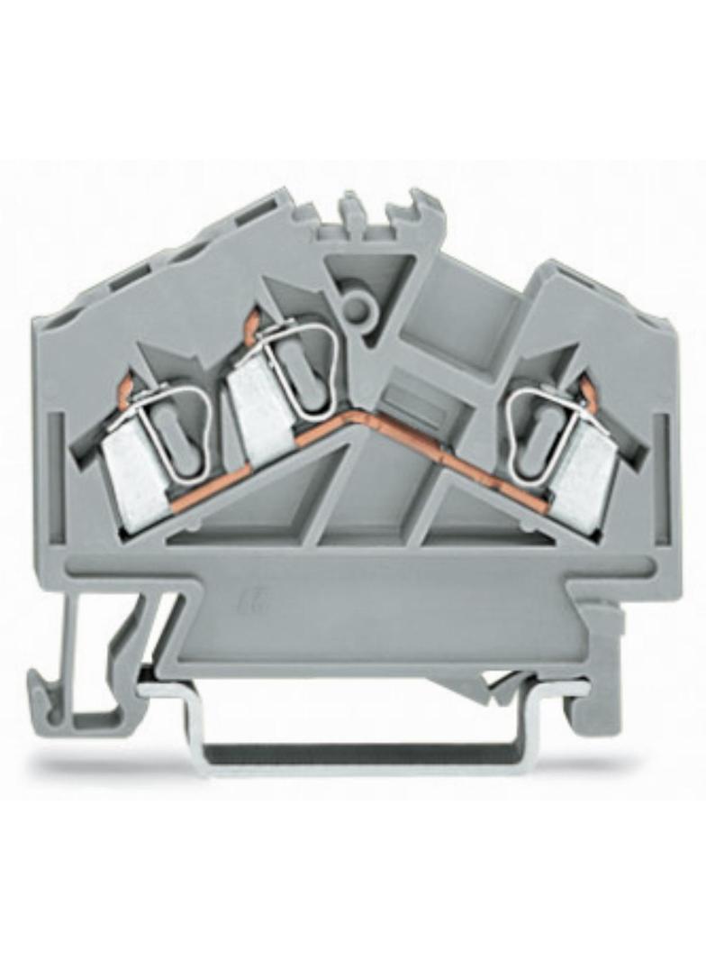 złączka 3-przewodowa 2,5 mm2 pomarańczowa