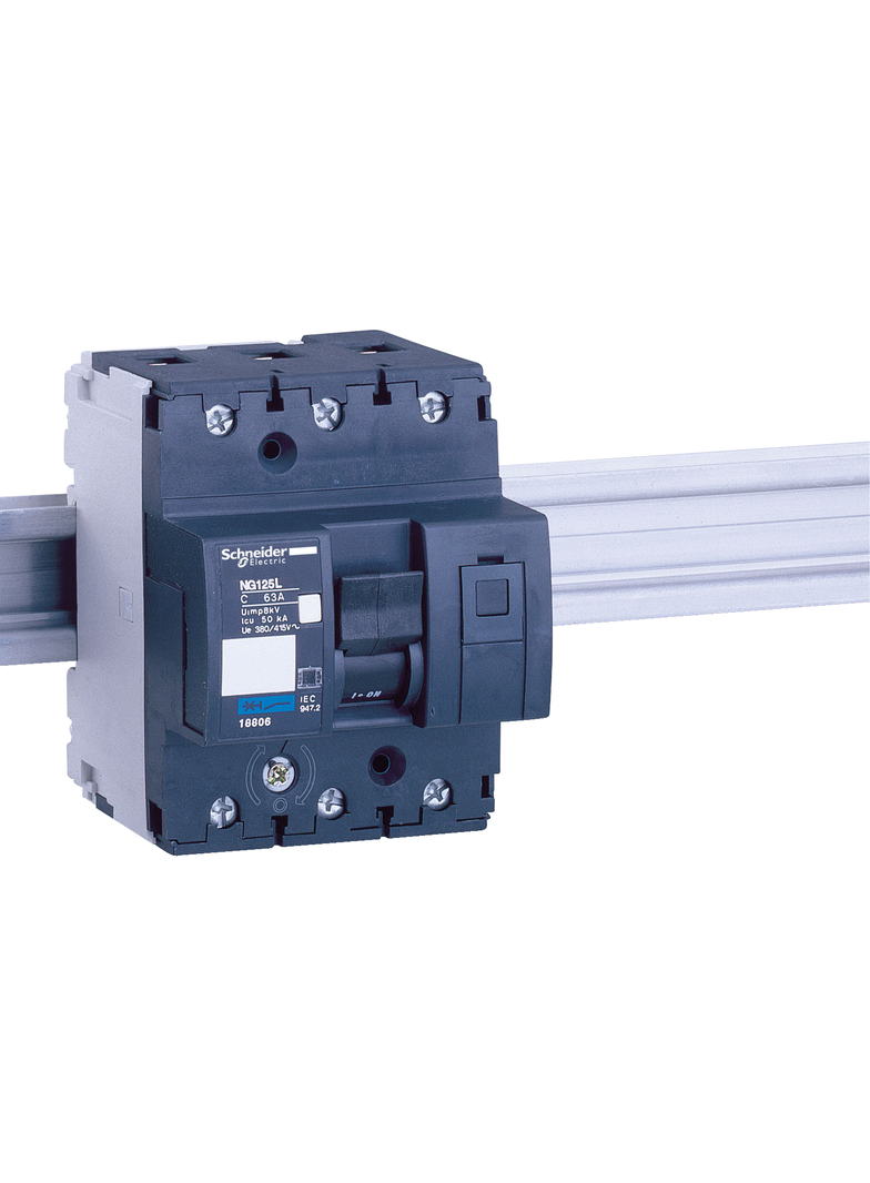Wyłącznik nadprądowy Acti9 NG125L 3P D20A 18850 SCHNEIDER