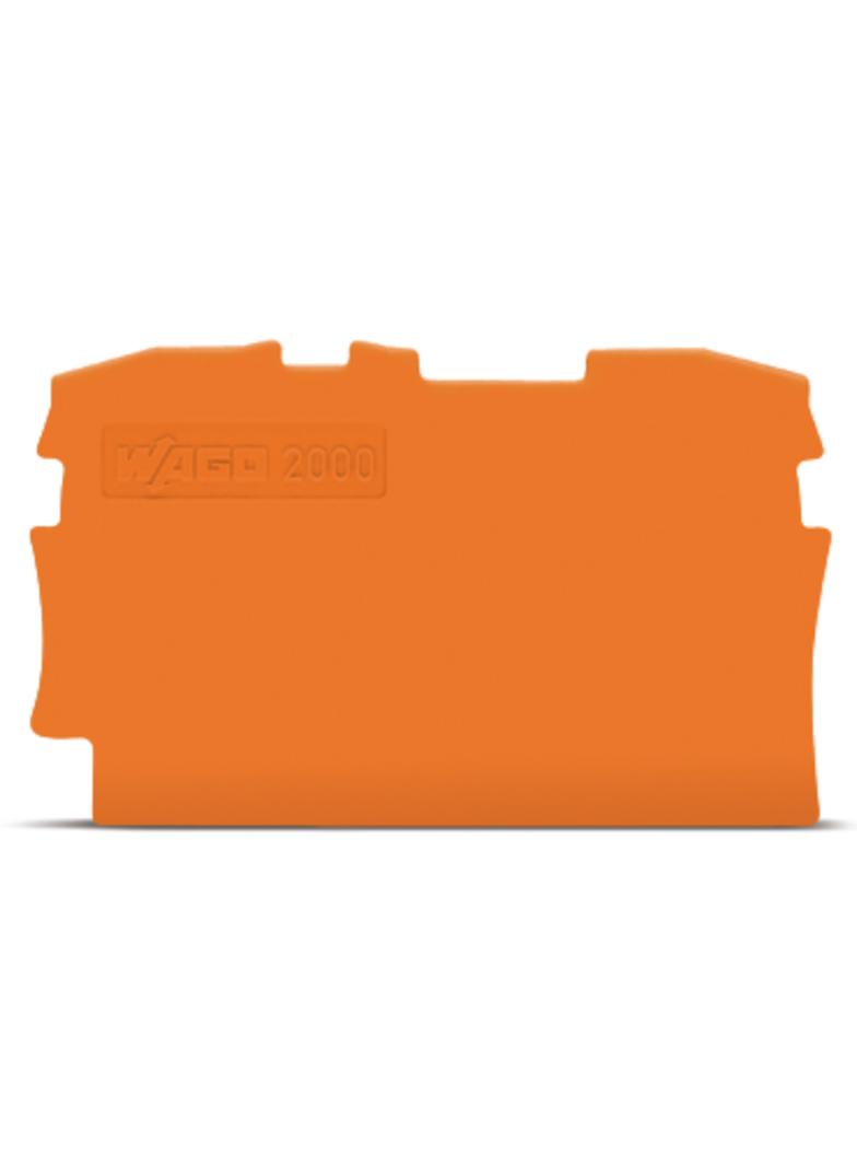 TOPJOBS ścianka końcowa pomarańczowa /25szt./ WAGO