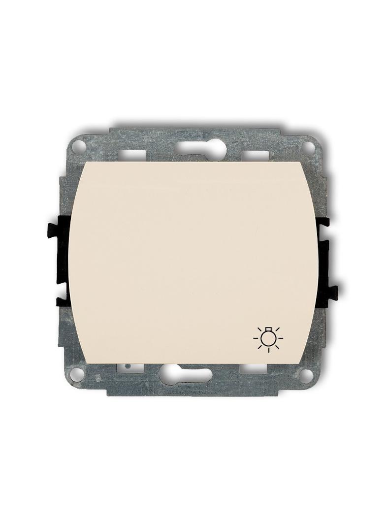 TREND Mechanizm łącznika zwierny światło podświetlanego beżowy