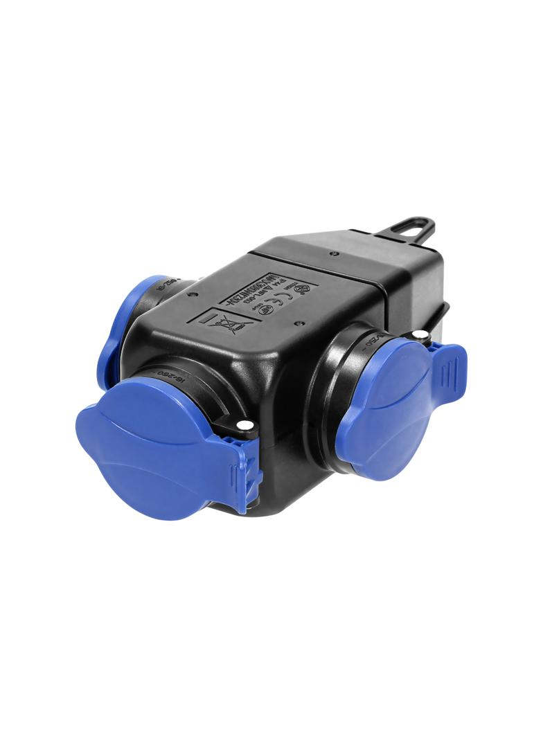 Rozgałęźnik bryzgoszczelny i odporny na uderzenia IP44 3x2P+Z 16A 230V AC OR-AE-1346 ORNO