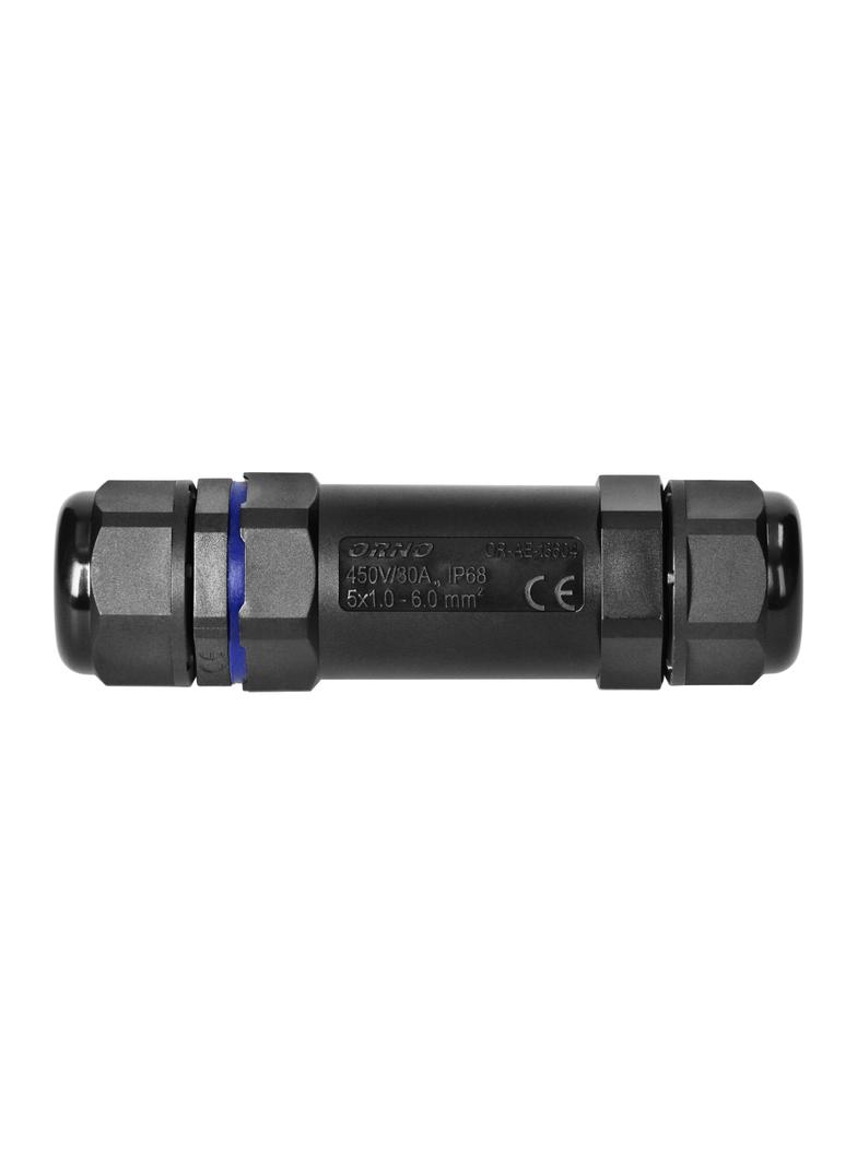 Konektor kablowy prosty M25 IP68, 5x6mm2, 450V/30A OR-AE-13604 ORNO