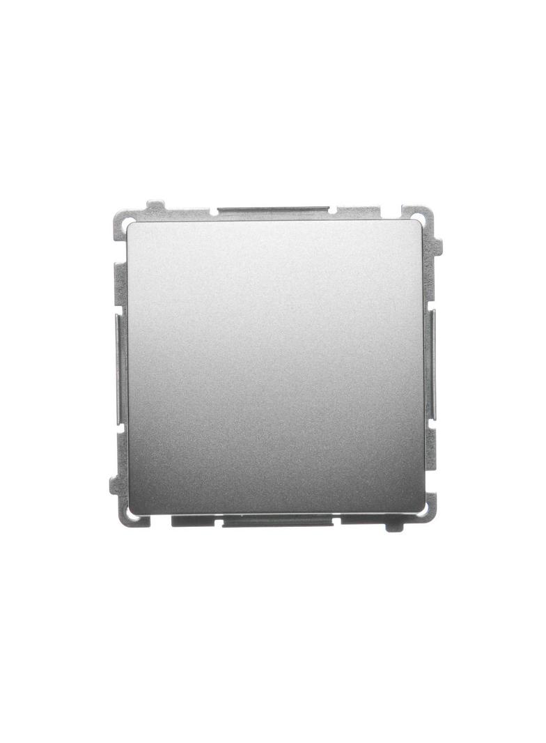 Simon Basic Przycisk pojedynczy zwierny bez piktogramu 10A szybkozłączka satynowy