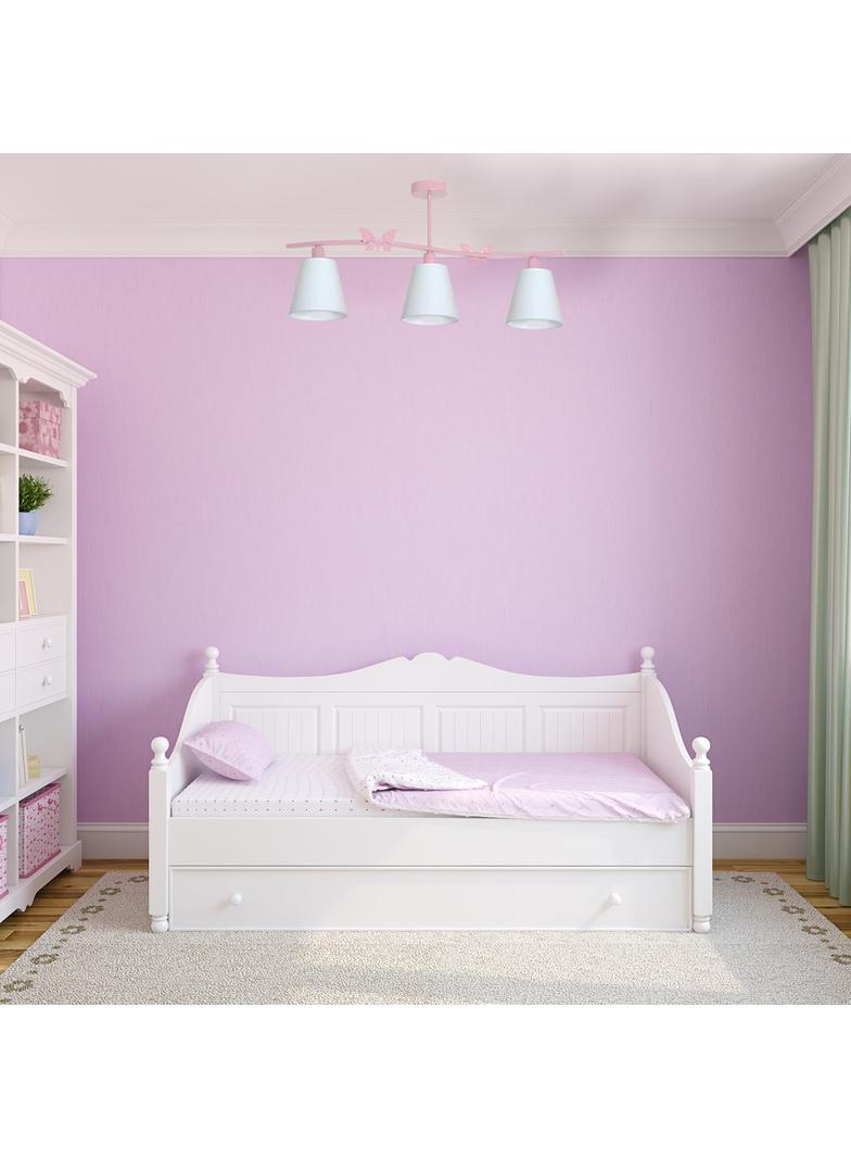 Milagro plafon Alice Pink 3xE14 różowy MLP979