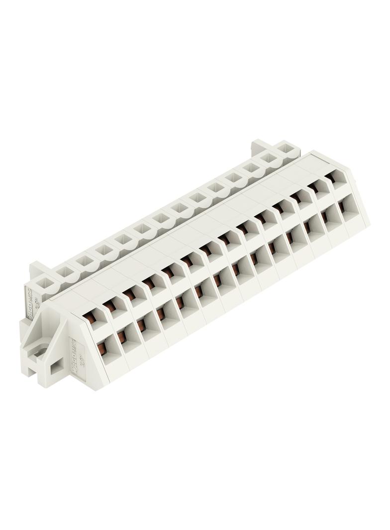 Gniazdo MCS‑MIDI Classic kątowe 14‑biegunowe jasnoszare raster 5mm 721‑314/031‑000 /25szt./ WAGO