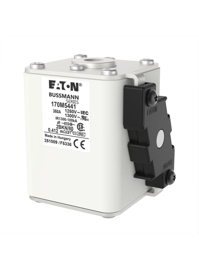 FUSE 350A 1250V 2BKN/80 AR CU Wkładka szybka 350A AC 1250V rozmiar 2 61x77x81 mm aR IEC UL 170M5441