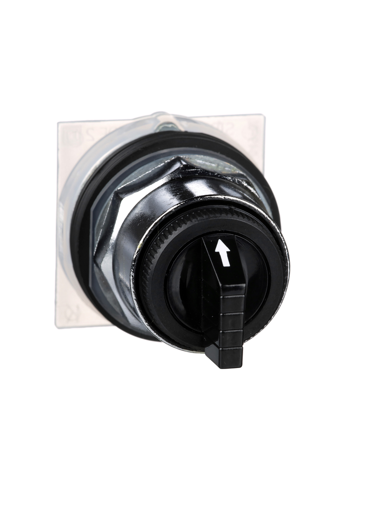 Harmony 9001K Przełącznik 3 pozycyjny, czarny, C cam, z powrotem do środka, metalowy